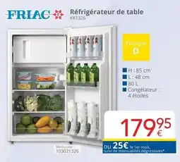 Eldi Réfrigérateur de table aanbieding
