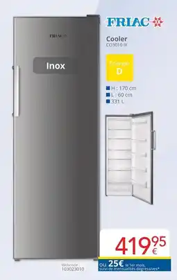 Eldi Cooler friac aanbieding