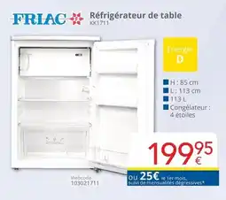 Eldi Réfrigérateur de table aanbieding