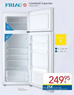 Eldi Combiné 2-portes aanbieding