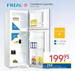 Eldi Combiné 2-portes aanbieding