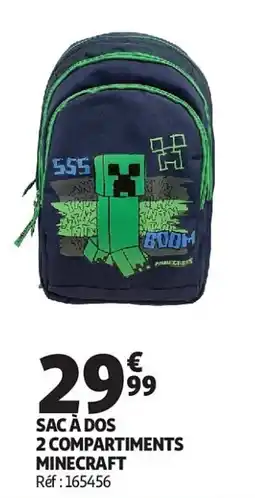 Auchan Sac à dos minecraft aanbieding
