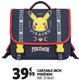 Auchan Cartable pokemon aanbieding