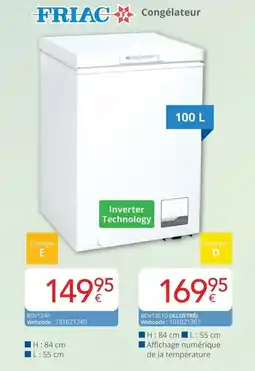 Eldi Congélateur aanbieding