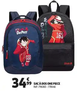 Auchan Sac à dos one piece aanbieding