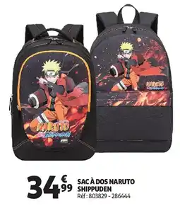 Auchan Sac à dos naruto shippuden aanbieding