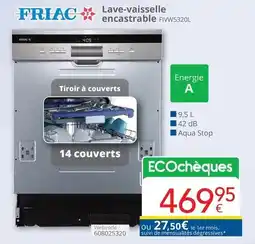 Eldi Lave-vaisselle encastrable aanbieding