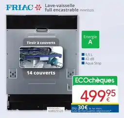 Eldi Lave-vaisselle full encastrable aanbieding