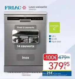 Eldi Lave-vaisselle VW4002L aanbieding