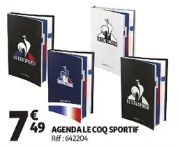 Auchan Agenda le coq sportif aanbieding