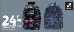 Auchan Sac à dos freegun black aanbieding