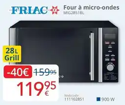 Eldi Four à micro-ondes aanbieding