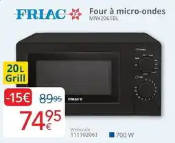 Eldi Four à micro-ondes aanbieding