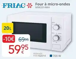 Eldi Four à micro-ondes aanbieding