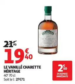 Auchan Le vanillé charette héritage aanbieding
