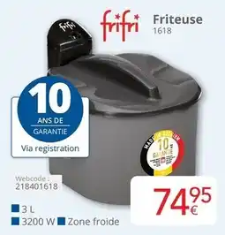 Eldi Friteuse 1618 aanbieding