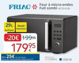 Eldi Four à micro-ondes Full combi aanbieding