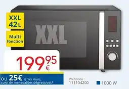 Eldi Micro-ondes xxl aanbieding