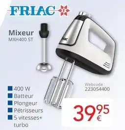 Eldi Mixeur MXH400 ST aanbieding