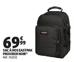 Auchan Sac à dos eastpak provider noir* aanbieding