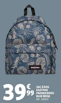 Auchan Sac à dos eastpak padded brize aanbieding