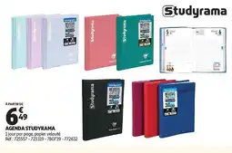 Auchan Agenda Studyrama aanbieding