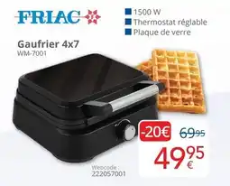 Eldi Gaufrier 4x7 aanbieding