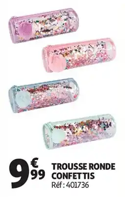 Auchan trousse ronde confettis aanbieding