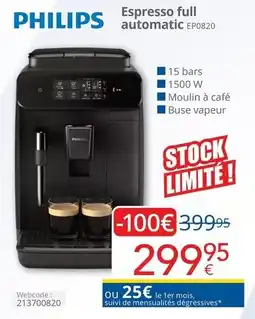 Eldi Espresso full automatic aanbieding