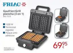 Eldi Gaufrier/Grill plancha (3 en 1) aanbieding