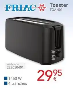 Eldi Toaster TOA 401 aanbieding