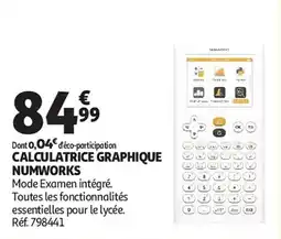 Auchan Calculatrice graphique numworks aanbieding