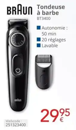 Eldi Tondeuse à barbe BT3400 aanbieding