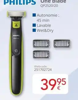 Eldi Philips one blade aanbieding