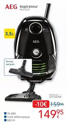 Eldi Aspirateur VX-2-ECO aanbieding