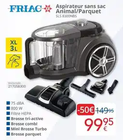 Eldi Aspirateur sans sac Animal/Parquet aanbieding