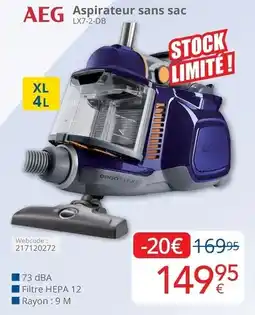 Eldi Aspirateur sans sac aanbieding