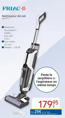 Eldi Nettoyeur de sol Friac aanbieding