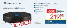 Eldi Aspirateur robot RR8865E0 aanbieding