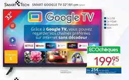 Eldi Smart Google TV 32 aanbieding