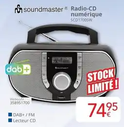 Eldi Radio-cd numerique aanbieding