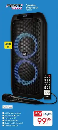 Eldi Speaker bluetooth aanbieding