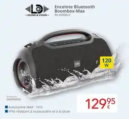 Eldi Enceinte Bluetooth Boombox-Max aanbieding