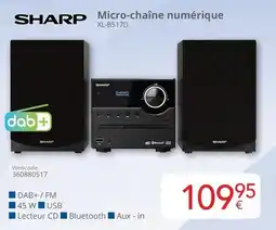 Eldi Micro-chaîne numérique XL-B517D aanbieding