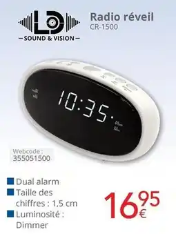 Eldi Radio réveil aanbieding