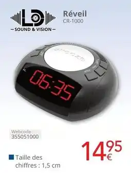 Eldi Réveil CR-1000 aanbieding