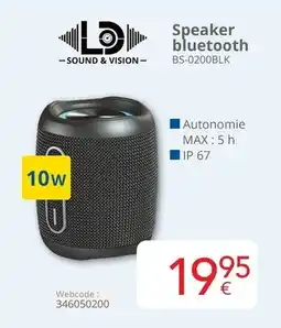 Eldi Speaker bluetooth aanbieding