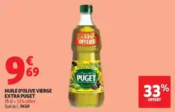 Auchan Huile d'olive vierge extra puget aanbieding