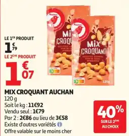 Auchan Mix croquant auchan aanbieding