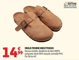 Auchan Mule femme inextenso aanbieding